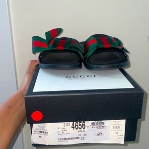 Gucci pool slides
